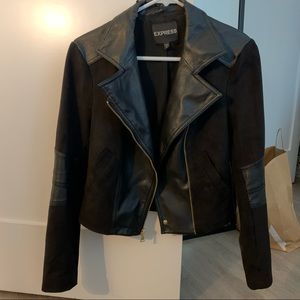 Express leather jacket